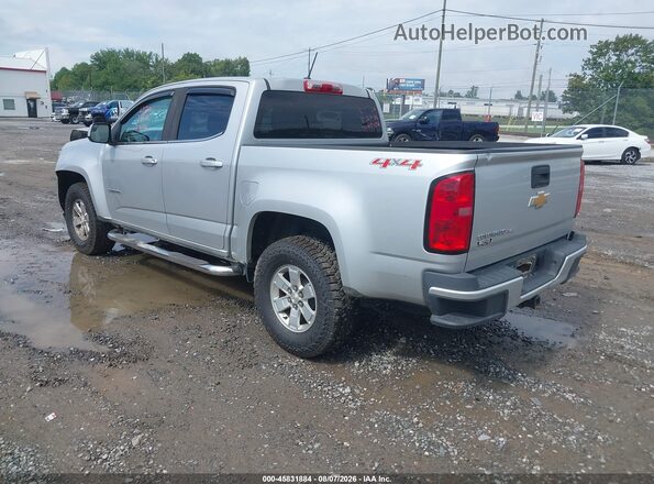 1GCGTBEN8J1227082 2018 CHEVROLET COLORADO Silver Հետևի ձախ