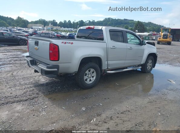 1GCGTBEN8J1227082 2018 CHEVROLET COLORADO Silver Հետևի աջ