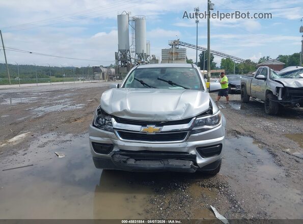 1GCGTBEN8J1227082 2018 CHEVROLET COLORADO Silver Սարքավորումների վահանակի տեսք