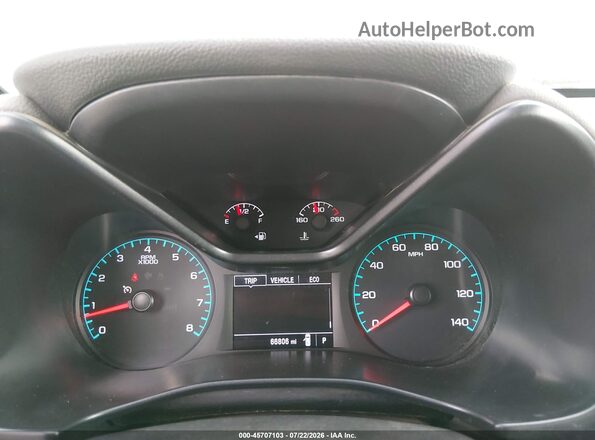 1GCGTBEN8J1261457 2018 CHEVROLET COLORADO Gray Vista de los asientos traseros