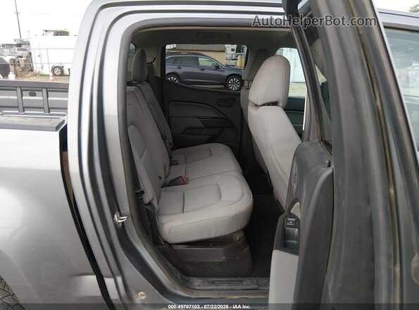 1GCGTBEN8J1261457 2018 CHEVROLET COLORADO Gray Vista de la etiqueta del VIN