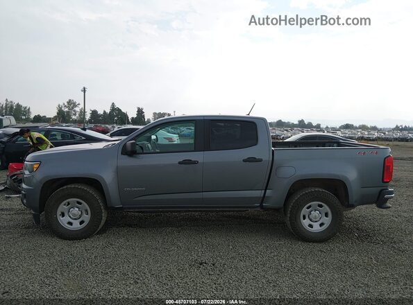 1GCGTBEN8J1261457 2018 CHEVROLET COLORADO Gray 