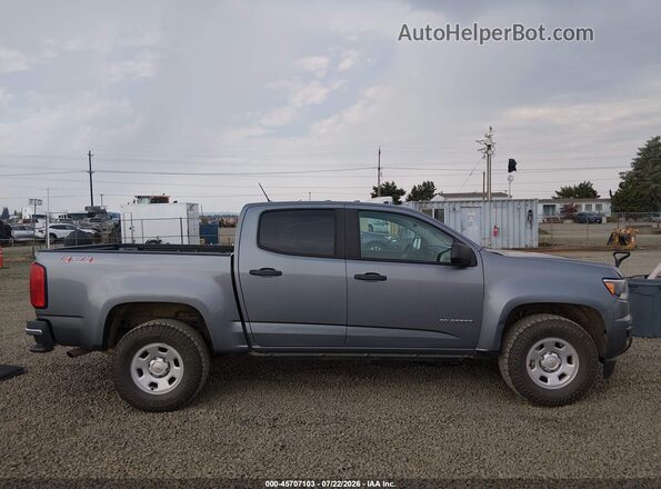 1GCGTBEN8J1261457 2018 CHEVROLET COLORADO Gray 