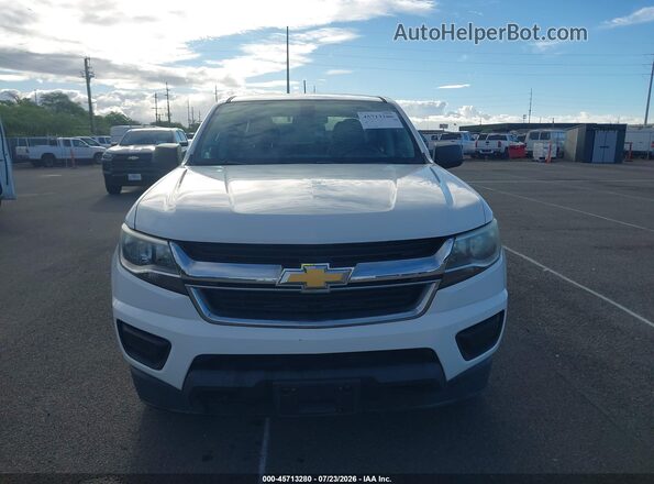 1GCGTBEN8K1101306 2019 CHEVROLET COLORADO White Vista del cuadro de instrumentos