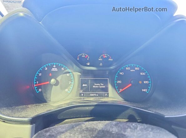 1GCGTBEN8M1113104 2021 CHEVROLET COLORADO Gray Instrument cluster view