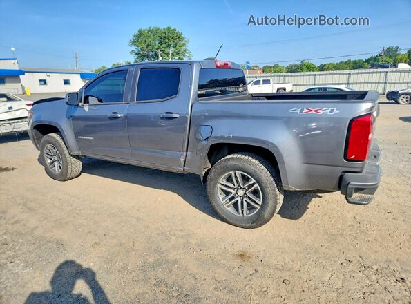 1GCGTBEN8M1113104 2021 CHEVROLET COLORADO Gray Rear left