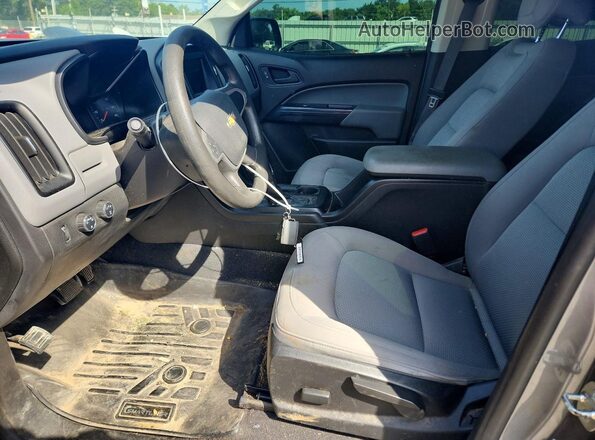 1GCGTBEN8M1113104 2021 CHEVROLET COLORADO Gray Front interior view