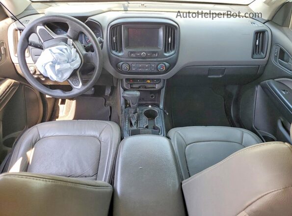 1GCGTBEN9H1329078 2017 CHEVROLET COLORADO Silver წინა პანელის ხედი