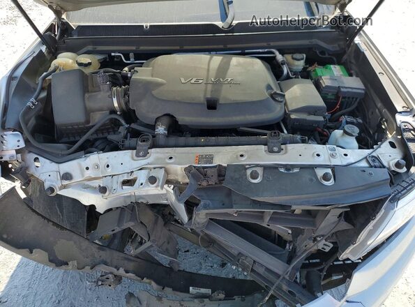 1GCGTBEN9H1329078 2017 CHEVROLET COLORADO Silver უკანა სალონის ხედი