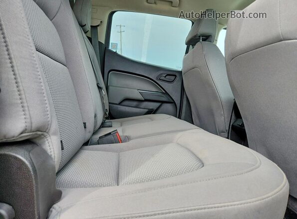 1GCGTBEN9K1135948 2019 CHEVROLET COLORADO White Rear seats view