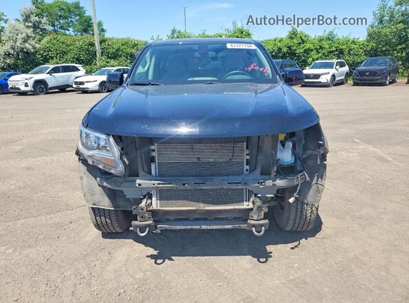 1GCGTBENXM1139994 2021 CHEVROLET COLORADO Black Front view