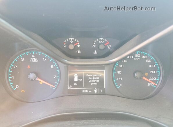 1GCGTBENXM1139994 2021 CHEVROLET COLORADO Black Instrument cluster view