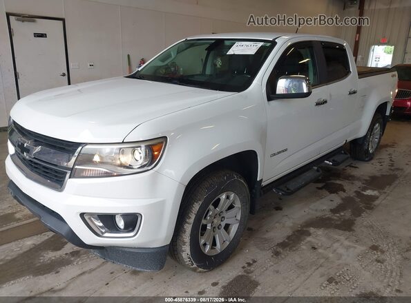 1GCGTCE30G1357550 2016 CHEVROLET COLORADO White წინა მარცხენა ხედი სამი მეოთხედიდან
