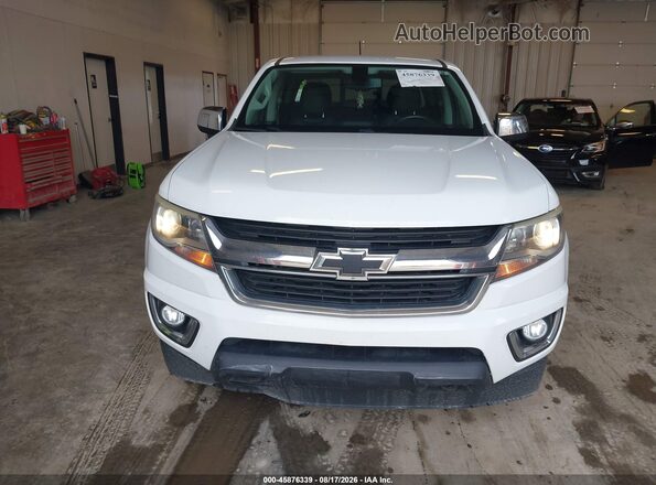 1GCGTCE30G1357550 2016 CHEVROLET COLORADO White ხელსაწყოთა პანელის ხედი