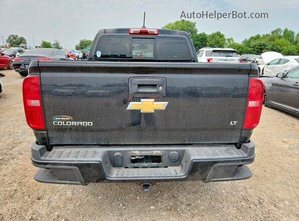 1GCGTCE35G1209037 2016 CHEVROLET COLORADO Black Widok z tyłu