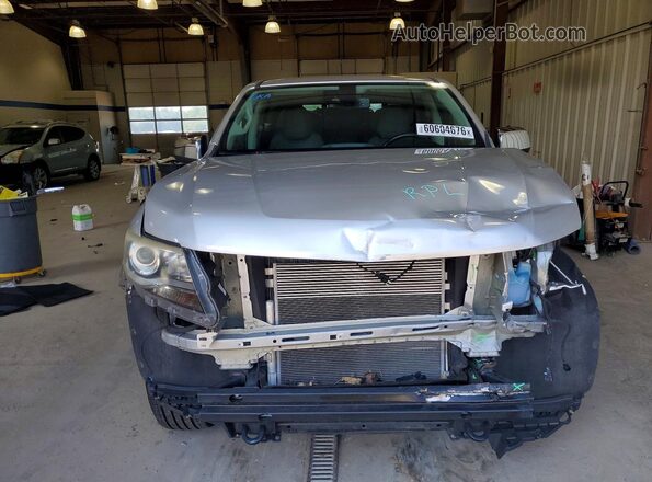 1GCGTCE35G1357009 2016 CHEVROLET COLORADO Silver Դիմացի տեսք