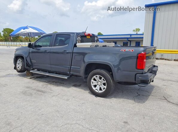 1GCGTCE38G1123740 2016 CHEVROLET COLORADO Gray უკანა მარცხენა
