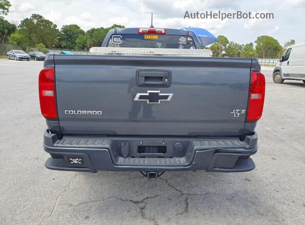 1GCGTCE38G1123740 2016 CHEVROLET COLORADO Gray უკანა ხედი