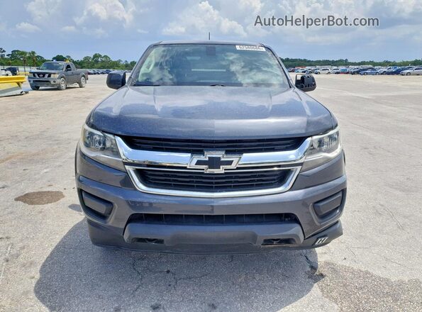 1GCGTCE38G1123740 2016 CHEVROLET COLORADO Gray წინა ხედი