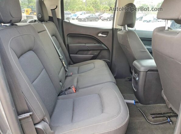 1GCGTCE38G1123740 2016 CHEVROLET COLORADO Gray უკანა სავარძლების ხედი