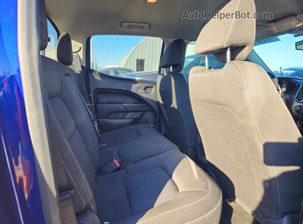 1GCGTCE38G1144698 2016 CHEVROLET COLORADO Blue Vista de los asientos traseros