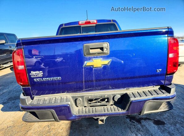 1GCGTCE38G1144698 2016 CHEVROLET COLORADO Blue Vista trasera