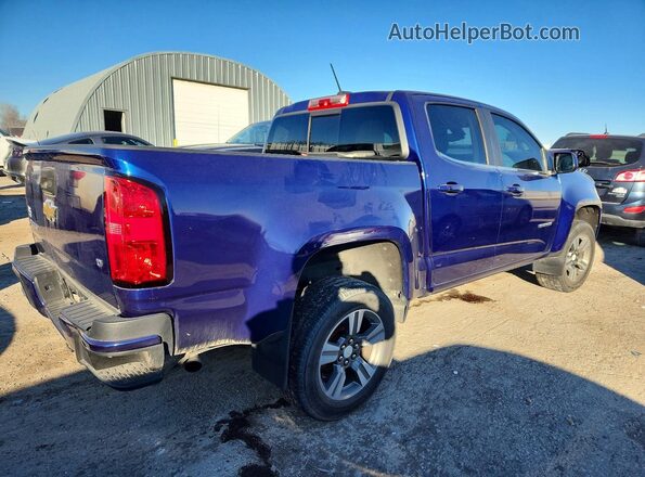 1GCGTCE38G1144698 2016 CHEVROLET COLORADO Blue Trasero derecho