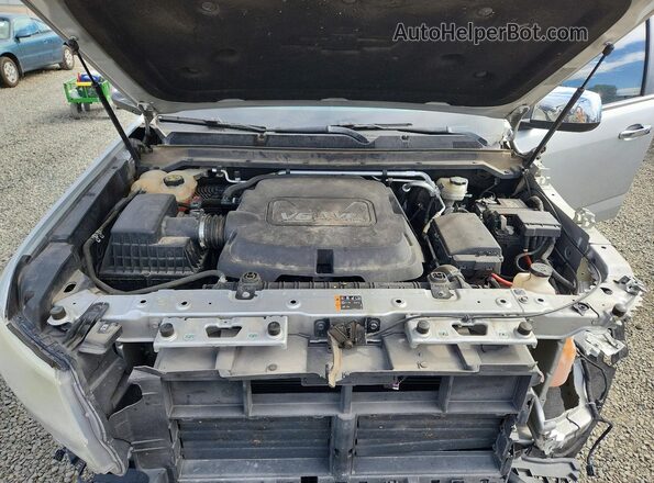 1GCGTCE3XG1163558 2016 CHEVROLET COLORADO Silver Vista interior trasera