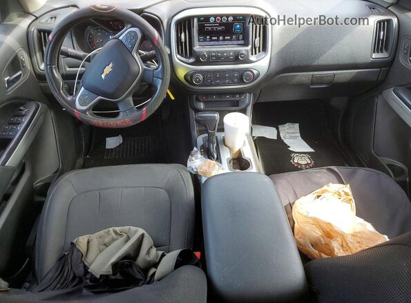 1GCGTCE3XG1208997 2016 CHEVROLET COLORADO Red Widok deski rozdzielczej