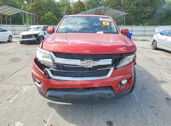1GCGTCE3XG1208997 2016 CHEVROLET COLORADO Red Widok z przodu