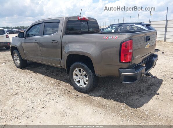 1GCGTCE3XG1381175 2016 CHEVROLET COLORADO Коричневый Задняя левая четверть