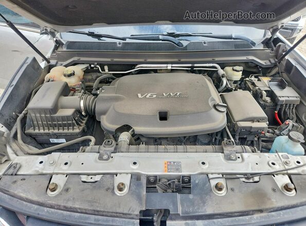 1GCGTCEN0J1118282 2018 CHEVROLET COLORADO Серебряный Вид задней части салона