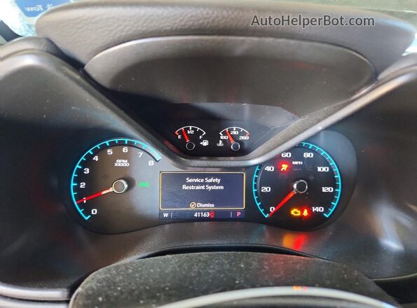 1GCGTCEN0K1361625 2019 CHEVROLET COLORADO Black Instrument cluster view