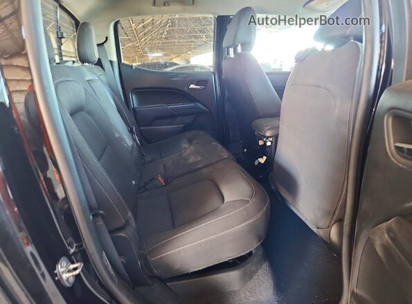 1GCGTCEN0K1361625 2019 CHEVROLET COLORADO Black Rear seats view