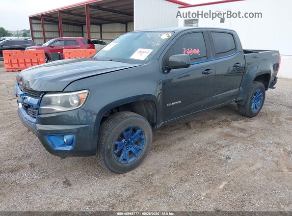 1GCGTCEN1H1185662 2017 CHEVROLET COLORADO Синий Передняя левая четверть