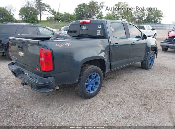 1GCGTCEN1H1185662 2017 CHEVROLET COLORADO Синий Задняя правая четверть