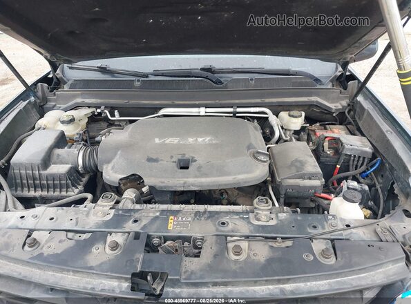 1GCGTCEN1H1185662 2017 CHEVROLET COLORADO Синий Вид сзади