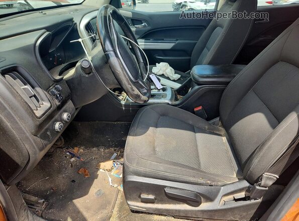 1GCGTCEN1H1305542 2017 CHEVROLET COLORADO Orange წინა სალონის ხედი
