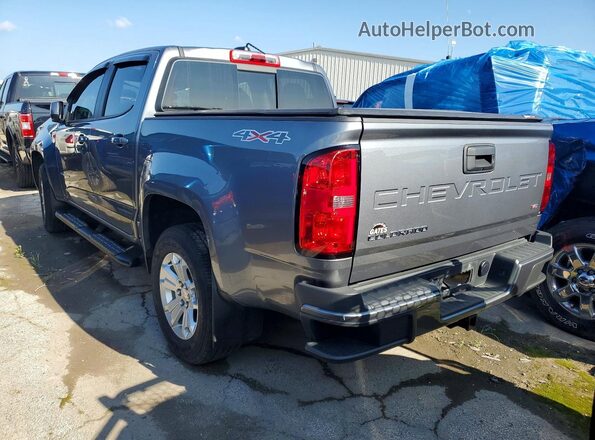 1GCGTCEN1M1107683 2021 CHEVROLET COLORADO Silver Tył lewy