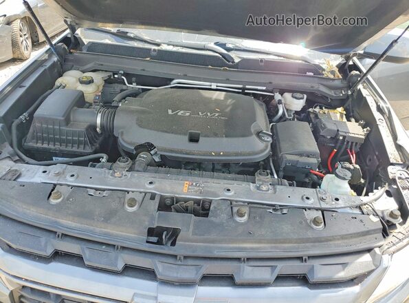 1GCGTCEN1M1107683 2021 CHEVROLET COLORADO Silver Widok komory silnika