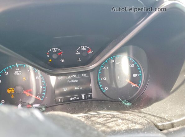 1GCGTCEN1M1107683 2021 CHEVROLET COLORADO Silver Widok zestawu wskaźników