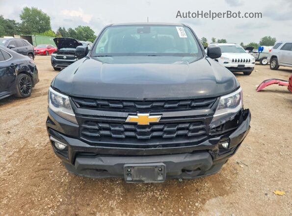 1GCGTCEN1M1229203 2021 CHEVROLET COLORADO Черный Вид спереди