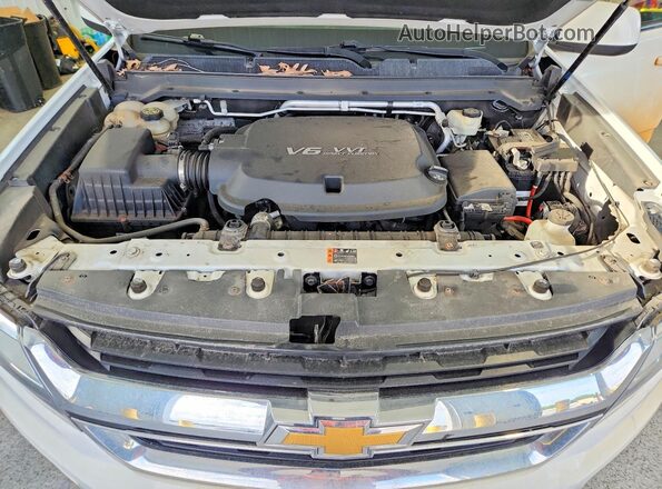 1GCGTCEN3H1164103 2017 CHEVROLET COLORADO White Вид задньої частини салону