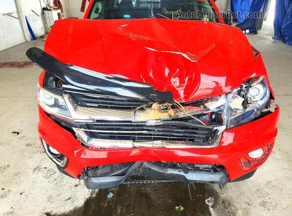 1GCGTCEN3J1123931 2018 CHEVROLET COLORADO Red Սալոնի հետևի տեսք