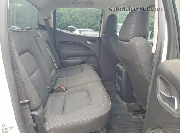 1GCGTCEN3J1302521 2018 CHEVROLET COLORADO White უკანა სავარძლების ხედი