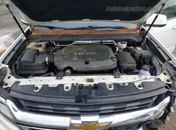 1GCGTCEN3J1302521 2018 CHEVROLET COLORADO White უკანა სალონის ხედი
