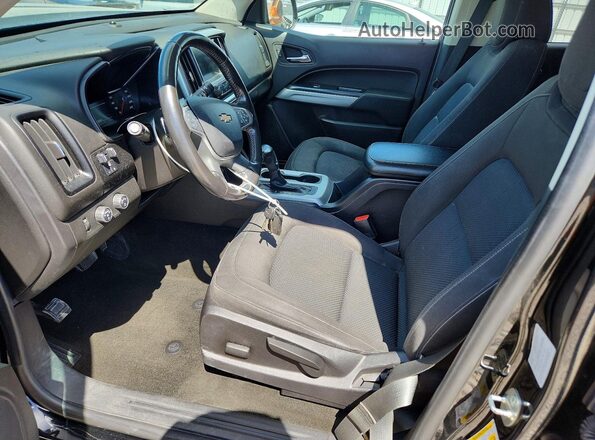 1GCGTCEN4H1249225 2017 CHEVROLET COLORADO Black Vista interior delantera