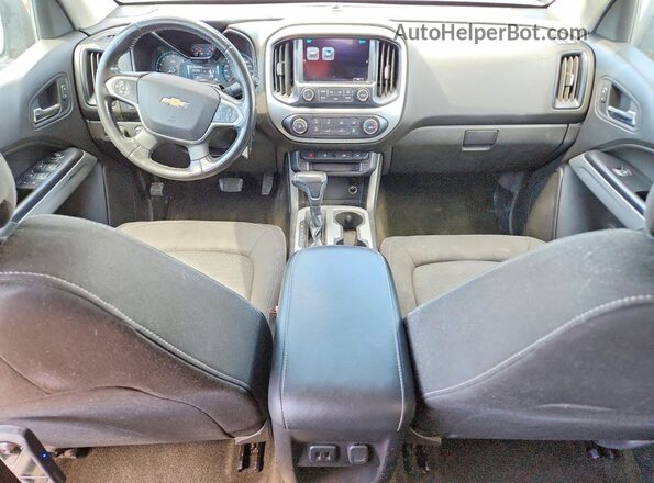 1GCGTCEN4H1249225 2017 CHEVROLET COLORADO Black Vista del salpicadero