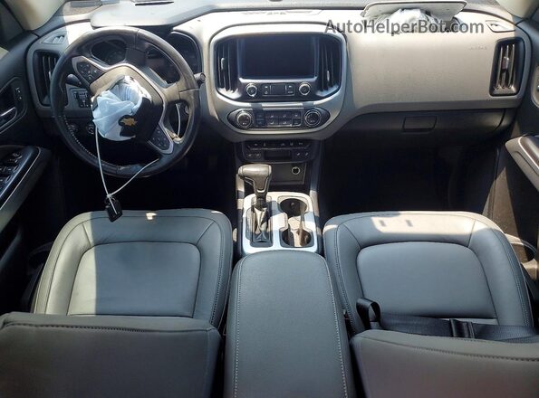 1GCGTCEN4K1231315 2019 CHEVROLET COLORADO Gray Widok deski rozdzielczej