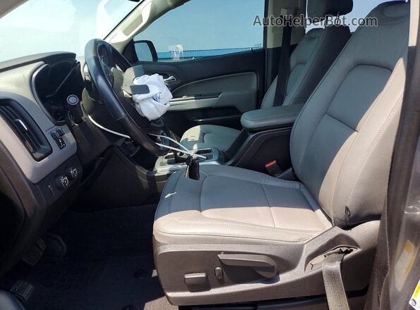 1GCGTCEN4K1231315 2019 CHEVROLET COLORADO Gray Widok wnętrza z przodu